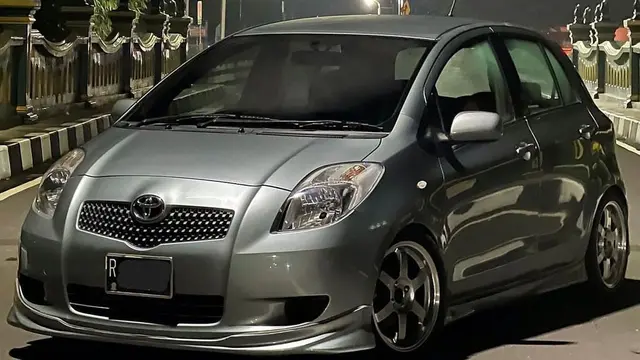12 Potret Modifikasi Toyota Yaris Bakpau, Hatchback Mungil yang Bisa Diajak Ngeceng