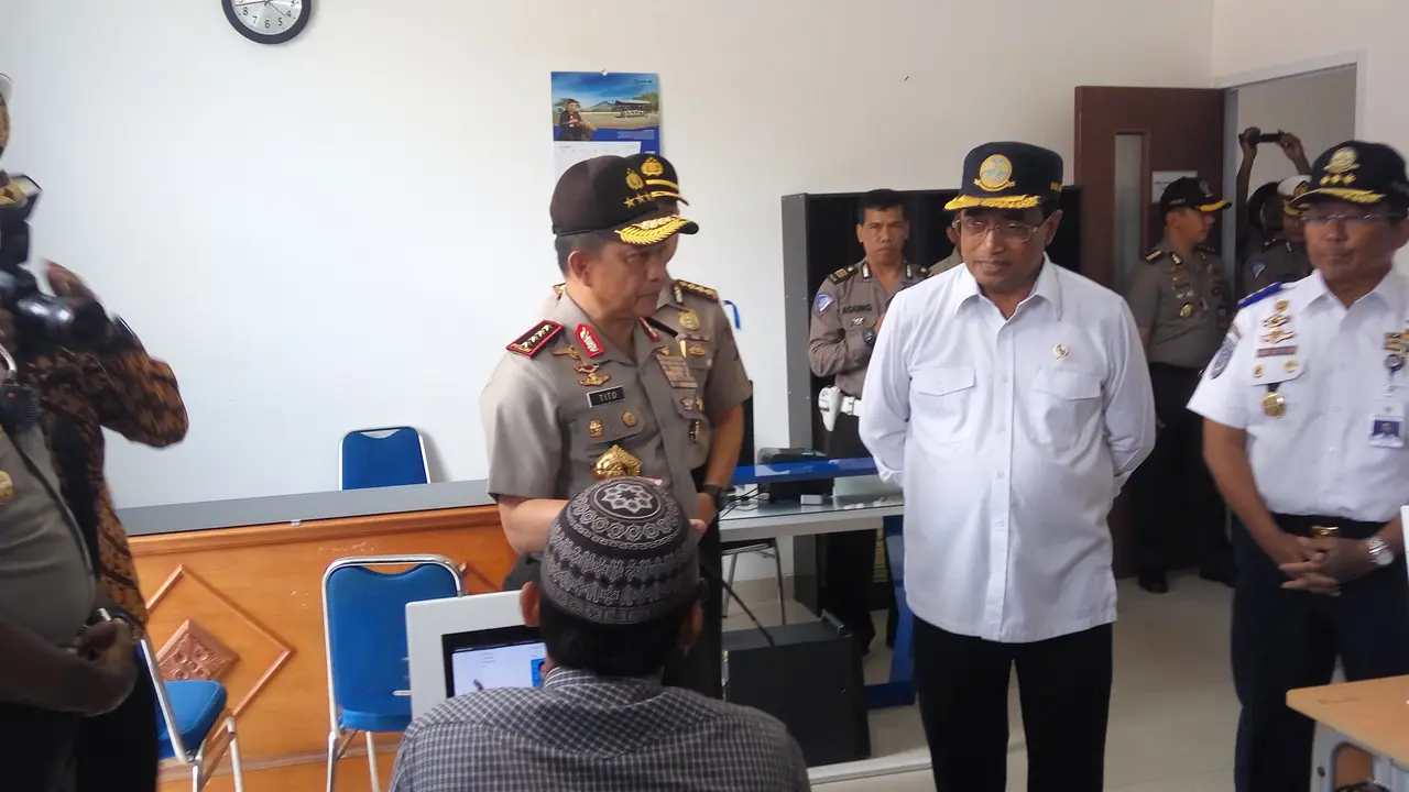 Menhub dan Kapolri di Yogyakarta