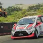 Mobil balap slalom diracik dengan menggunakan double caliper (Fahmi/Liputan6)