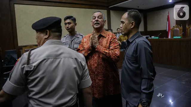 Tangis Sofyan Basir Usai Divonis Bebas