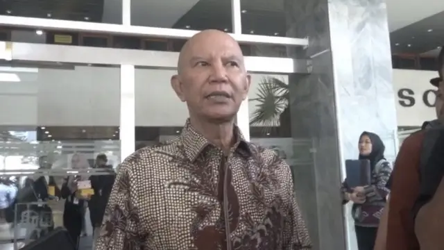 Ketua DPP PDIP, Said Abdullah di Kompleks Parlemen, Senayan, pada Rabu (17/7/2025).