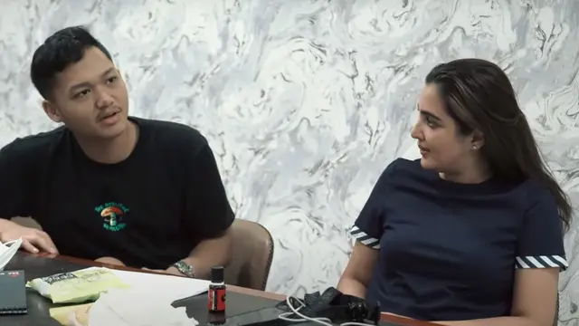 Perdebatan Ashanty dan Azriel Hermansyah. (Foto: YouTube The Hermansyah A6)