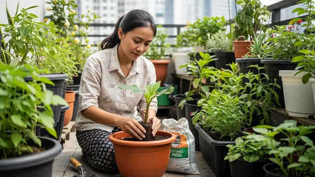 Cara Menanam Pisang di Pot Tanpa Kebun, Cepat Tumbuh dan Berdaun Rimbun