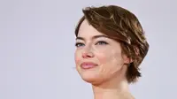 Emma Stone di Festival Film Venesia 2025. (Tiziana FABI / AFP)