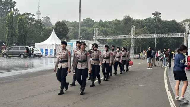 Suasana Jelang Pembukaan Piala Presiden 2025