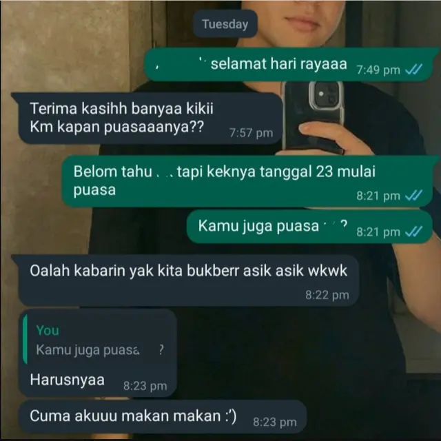 6 Chat Teman non-Muslim Ajak Buka Bersama Bukti Indahnya Kebersamaan