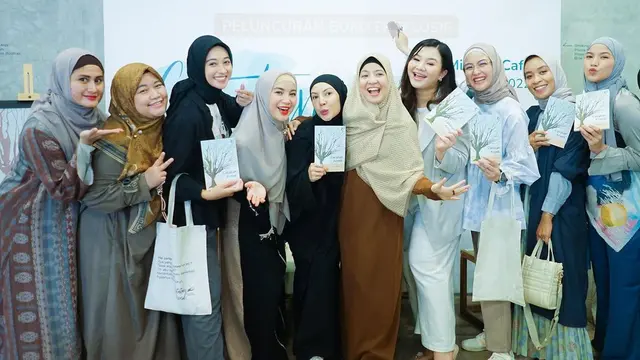 Natasha Rizky Rilis Buku Baru