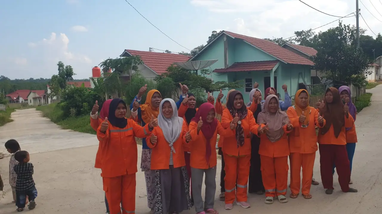 Kementerian PUPR telah rampung membangun rumah untuk tukang sapu jalanan di Kota Prabumulih, Sumatera Selatan. (Dok Kementerian PUPR)