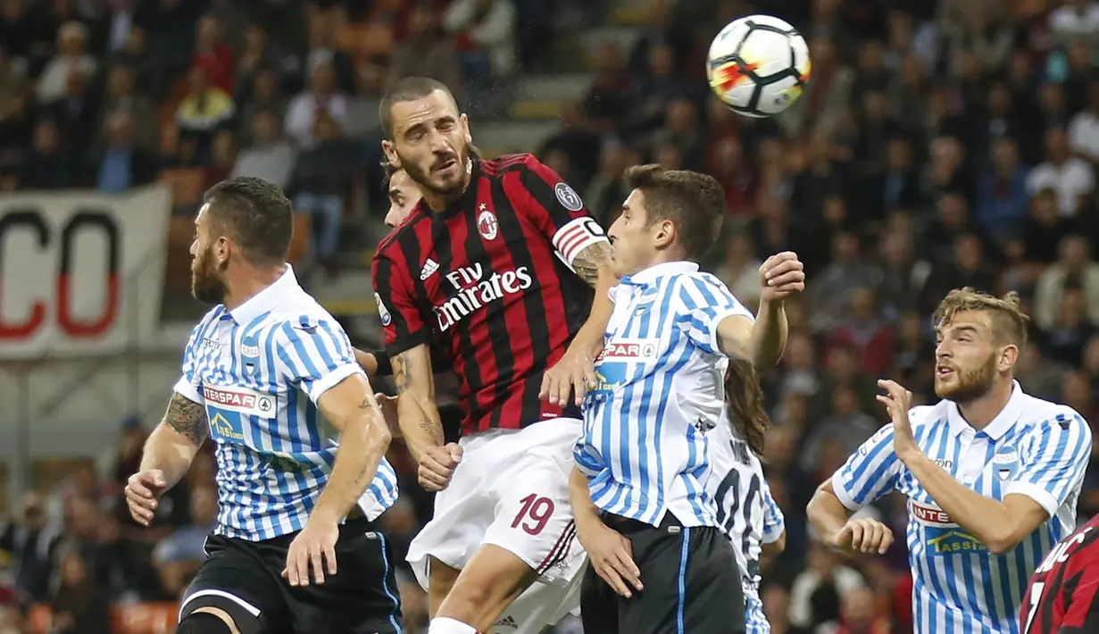 8. Leonardo Bonucci (Italia) - AC Milan. (AP/Antonio Calanni)