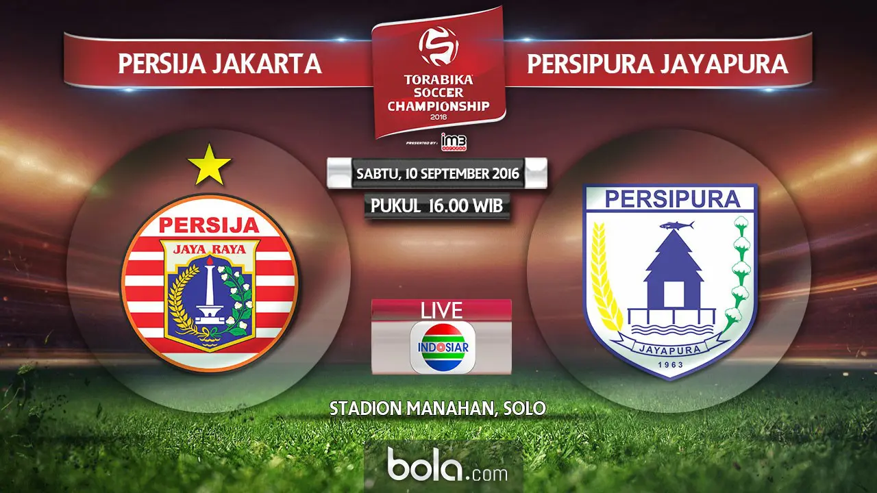 Persija Jakarta Vs Persipura Jayapura (Bola.com/Adreanus Titus)