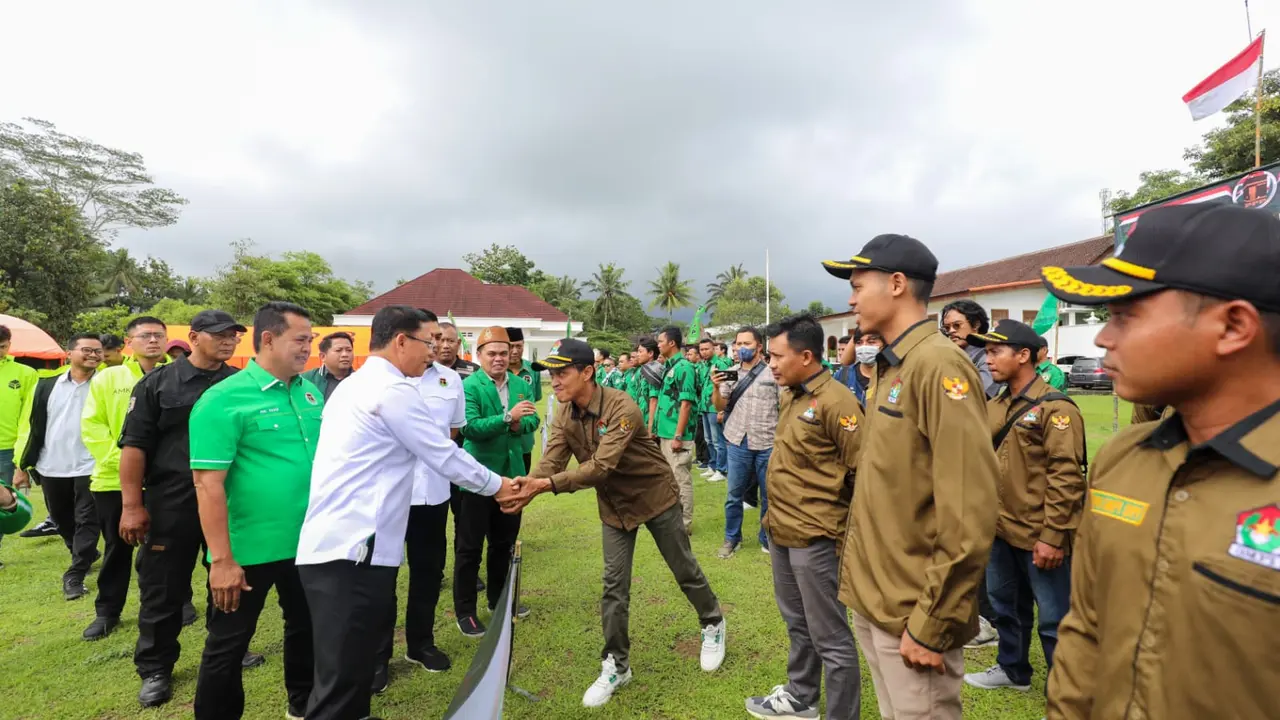 Plt Ketua Umum Partai Persatuan Pembangunan (PPP) Muhamad Mardiono membuka Latihan Kepemimpinan Kader Dasar (LKKD) yang diikuti oleh seluruh badan otonom (banom) PPP Provinsi Daerah Istimewa Yogyakarta. (Istimewa)