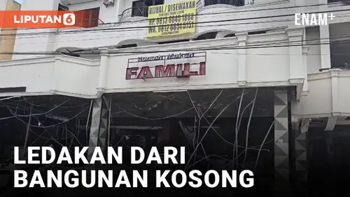 VIDEO: Ledakan Terjadi di Jalan Sisingamangaraja Medan, Seorang Tunawisma Jadi Korban