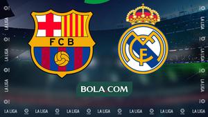 La Liga - Ilustrasi El Clasico - Logo (Bola.com/Adreanus Titus)