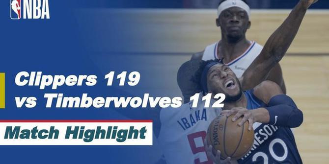 VIDEO: Highlights NBA, Kawhi Leonard Bawa LA Clippers Raih Kemenangan atas Minnesota Timberwolves