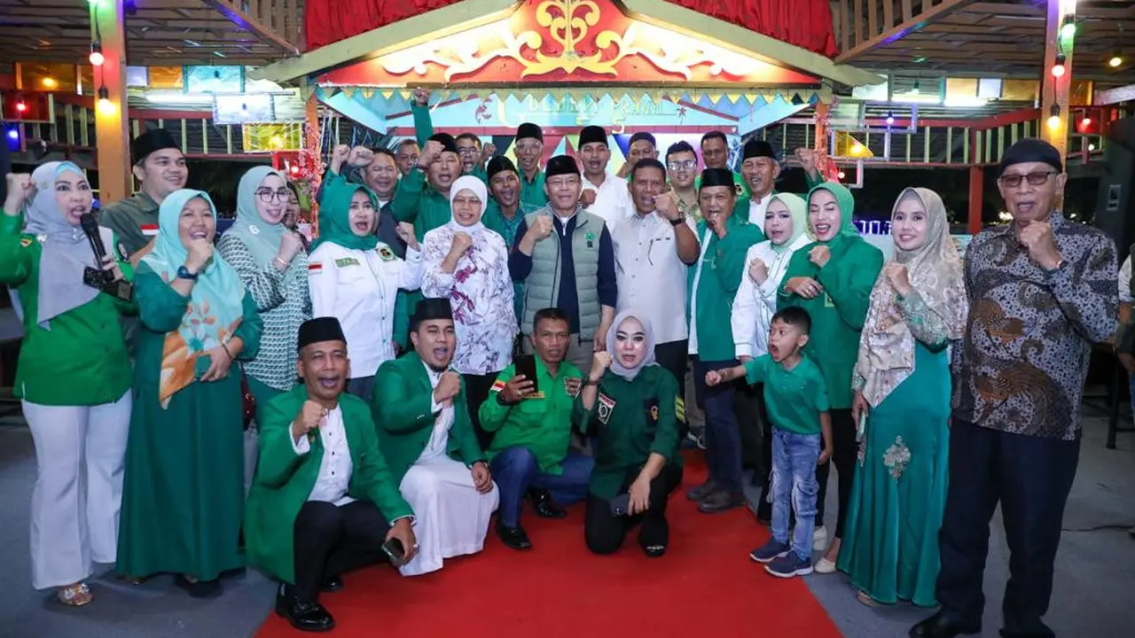 Plt Ketua Umum Partai Persatuan Pembangunan (PPP) Muhamad Mardiono silaturahmi dengan kader Kepulauan Riau.