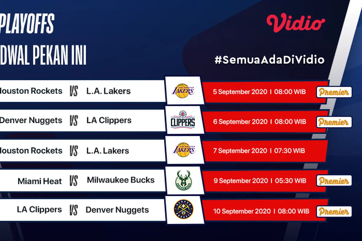 Jadwal Semifinal NBA