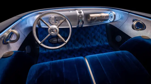 Interior pada mobil Mercedes-Benz Vision Iconic