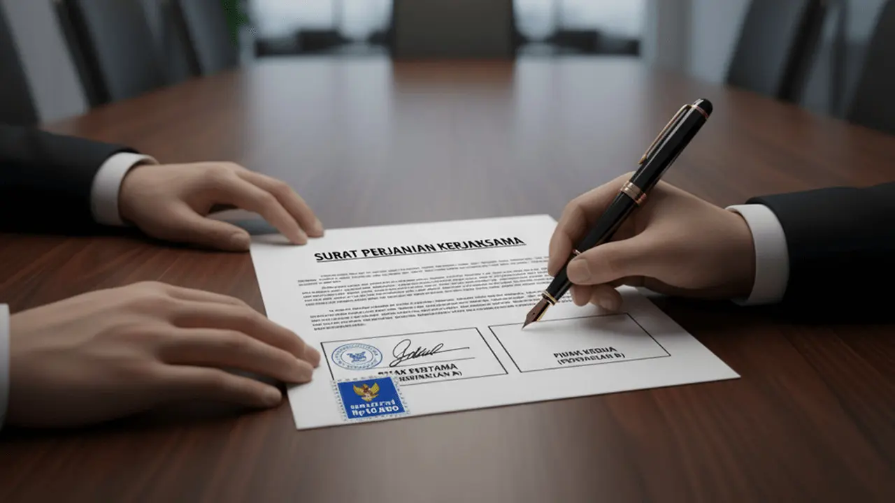 Surat Kesepakatan Bersama.