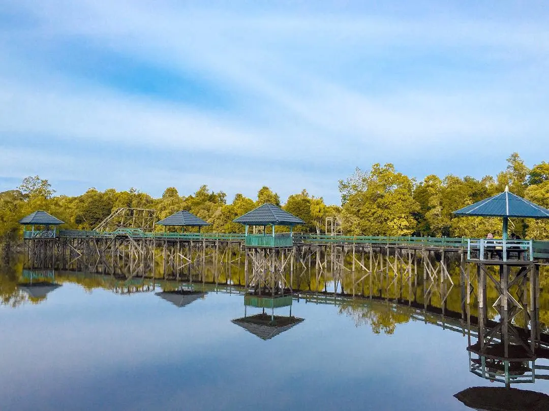 Danau Tahai, Palangkaraya, Kalimantan Tengah. (Sumber Foto: h_yat/Instagram)