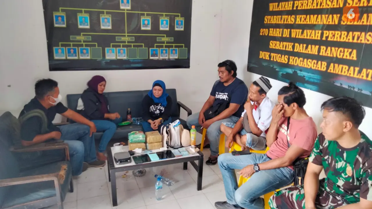 Ibu-ibu jadi kurir narkoba