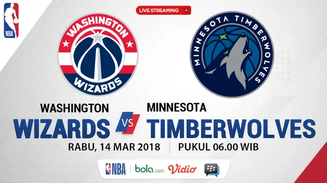 Washington Wizards Vs Minnesota Timberwolves