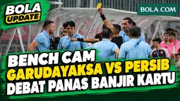 Bench Cam Garudayaksa Vs Persib Bandung! Debat Panas Staf Ke Official, Wasit Banjiri Kartu Kuning
