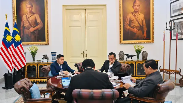 Rapat Terbatas Jajaran Menteri Kabinet Merah Putih
