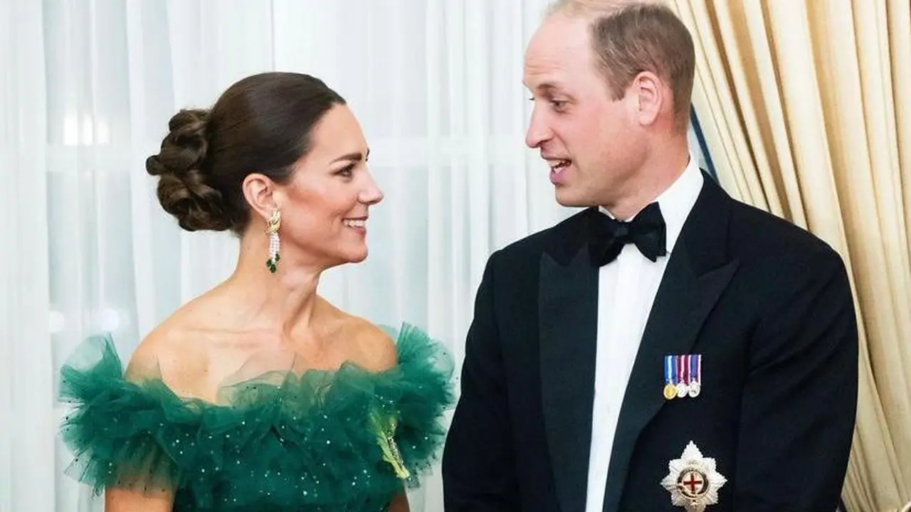 Tampilan Elegan Kate Middleton Berbalut Gaun Hijau dan Perhiasan Zamrud di Jamaika, Curi Perhatian