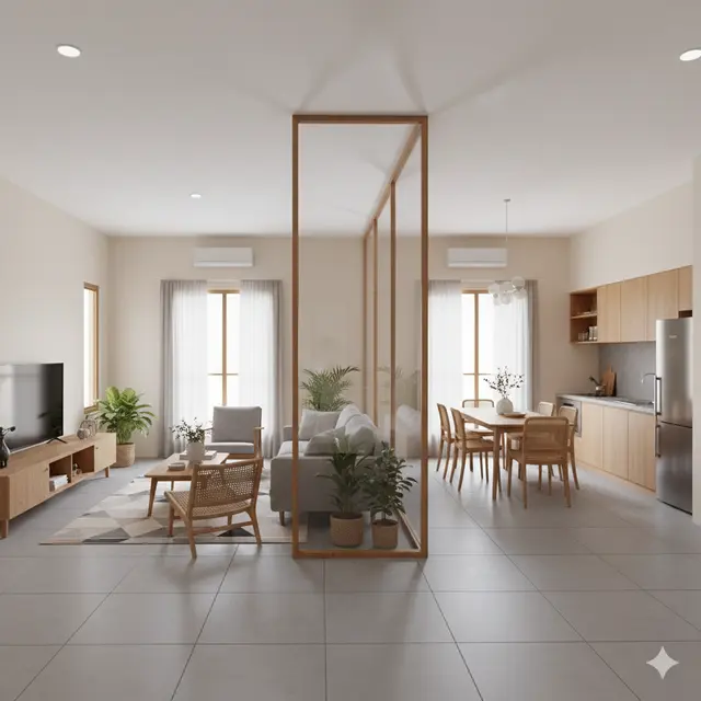 7 Model Rumah Kecil tapi Lega Konsep Open Space untuk Tinggal Bersama Mertua yang Nyaman, Rapi dan Tetap Punya Privasi