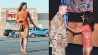 Cinta Indonesia, Ini 6 Potret Pita Pakai Kebaya saat Suami Tentara AS Naik Pangkat