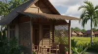6 Ide Rumah Sederhana di Desa dengan Ventilasi Terbuka, Sejuk dan Hemat Energi