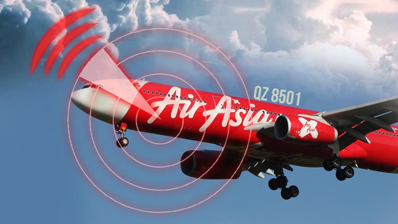 Ilustrasi Pesawat AirAsia hilang (3) 