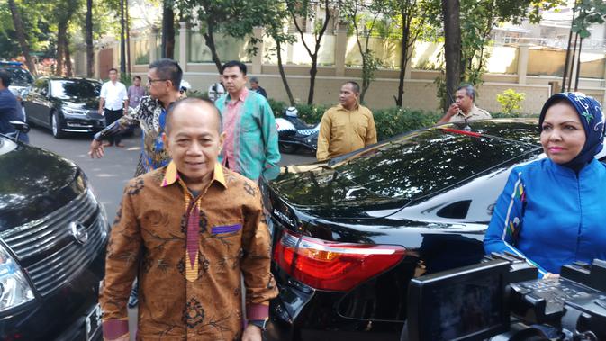 Sejumlah petinggi Demokrat ikut hadir di Jalan Kertanegara.