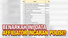 Data Affiliator Incaran Polisi Bocor?