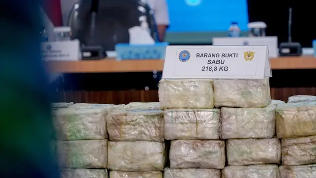 Bea Cukai-BNN Gagalkan Penyelundupan 218,8 Kilogram Sabu Jaringan Aceh