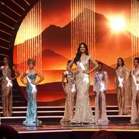 Berikut para kontestan yang berhasil menembus Top 5 di kontes kecantikan Miss Universe 2021. (Tangkapan Layar Twitter @MissUniverse)