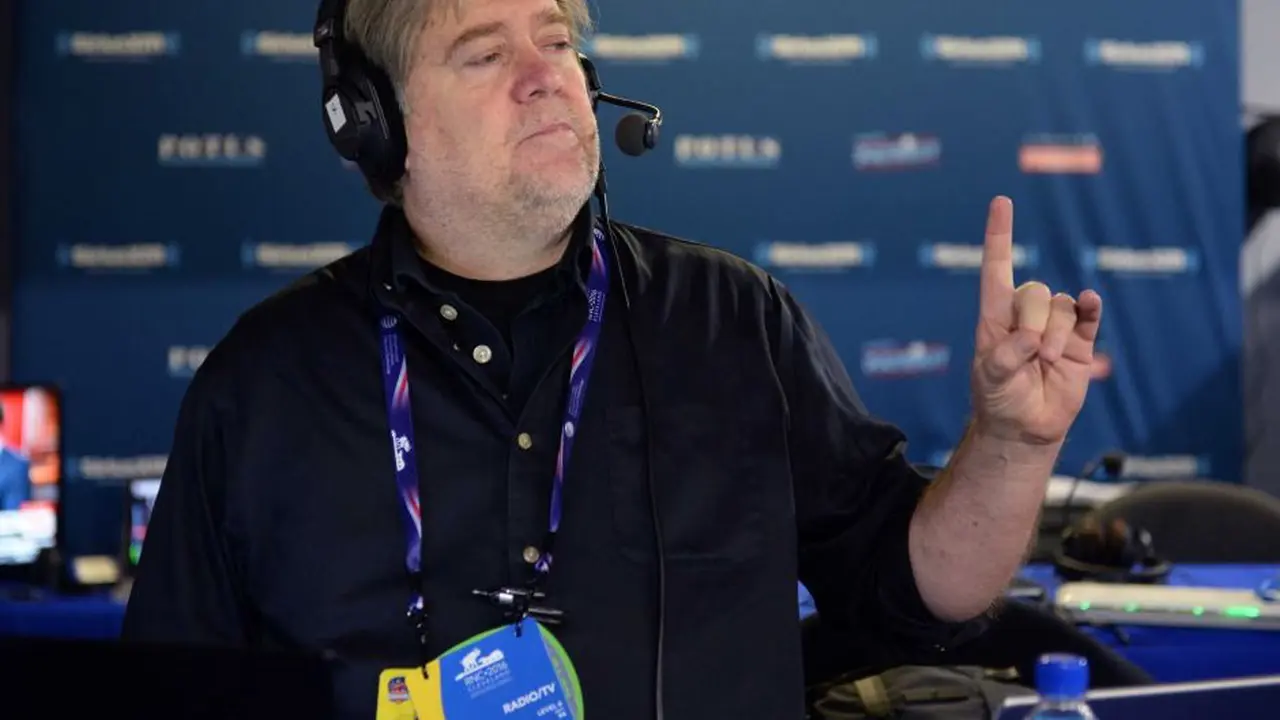 Stephen Bannon, mantan eksekutif Breitbart News yang ditunjuk Donald Trump untuk menjadi kepala strategi dan penasihat senior Gedung Putih