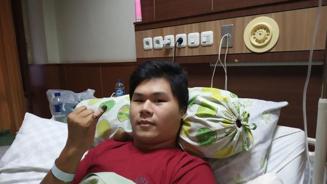 Di Atas Ranjang RS Sardjito, Pasien Patah Kaki Nyoblos 