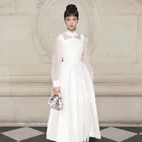 Tampilan Jisoo Blackpink di Haute&nbsp;Couture Dior Paris, credit: @dior