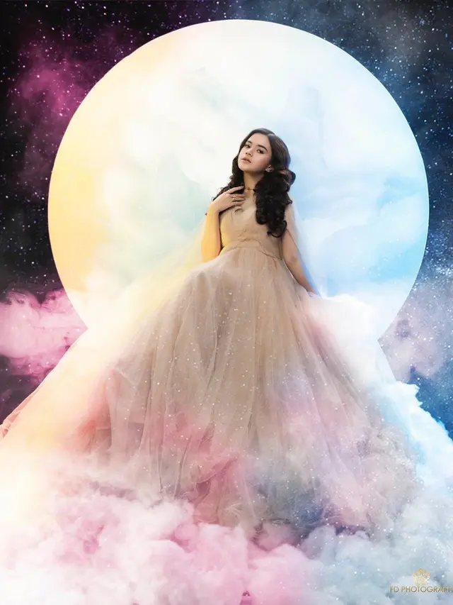 6 Gaya Maternity Shoot Audi Marissa dan Anthony Xie Bertema Bulan, Romantis