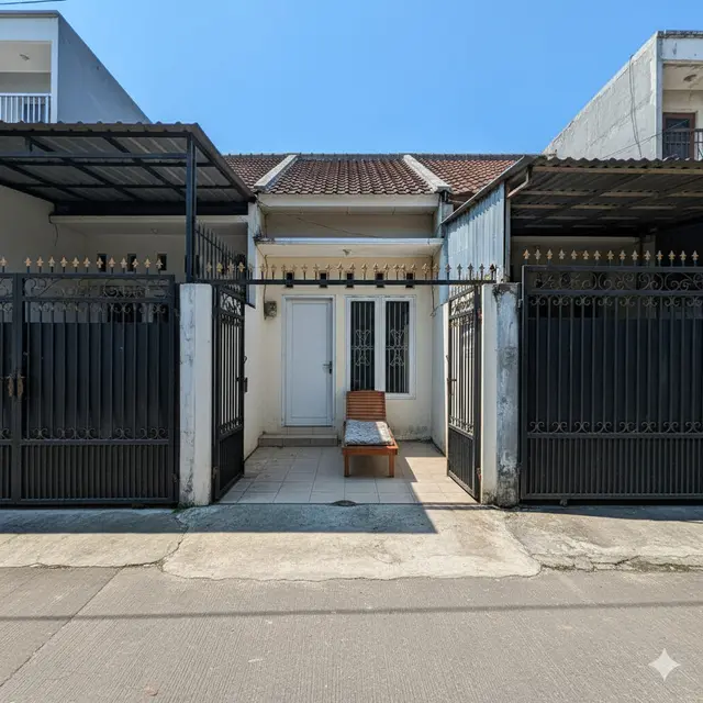 Model Rumah Kecil dengan Teras Mungil