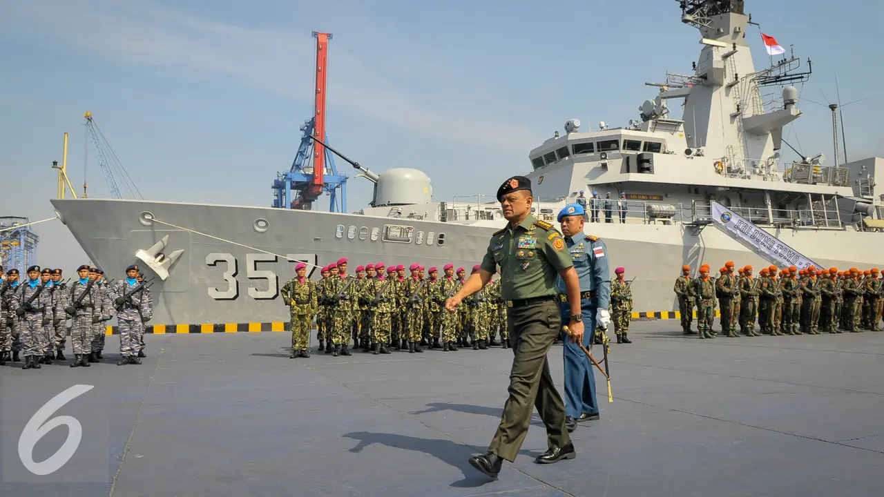 20150827-Pelepasan-Satgas-Maritime-Task-Force-Jakarta-Gatot-Nurmantyo