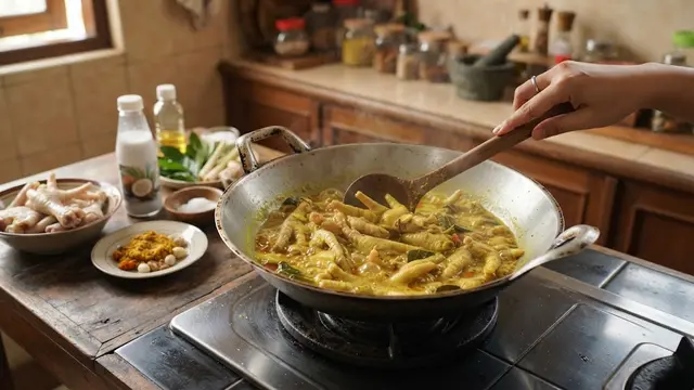 Resep Ceker Bumbu Kuning
