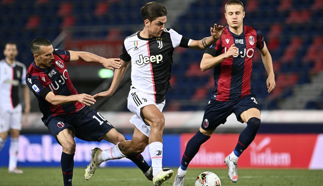 FOTO Cristiano Ronaldo Sumbang Gol, Juventus Petik Poin Penuh di