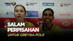 Berita Video, Cerita Pengalaman dan Salam Perpisahan Ganda Putri Malaysia Untuk Greysia Polii