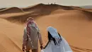 Felicya Angelista dan Caesar Hito liburan ke Dubai. Sejumlah momen selama berada di Uni Emirat Arab dibagikan di medsos dan disambut hangat netizen. (Foto: Dok. Instagram @hitocaesar)
