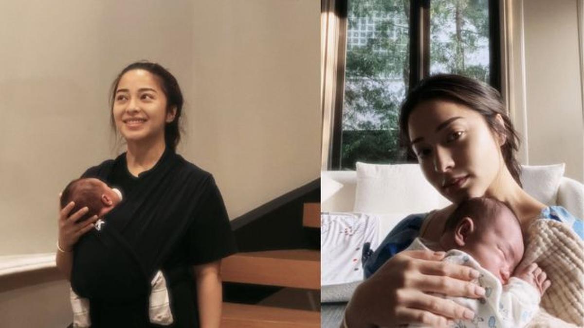 6 Potret Haru Keluarga Nikita Willy dan Indra Priawan Rayakan Sebulan Kelahiran Anak Kedua