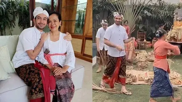 Potret Selebriti Jalani Ritual Melaspas untuk Rumah dan Villa Baru di Bali