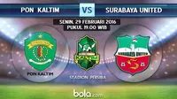 PON Kaltim vs Surabaya United (bola.com/Rudi Riana)