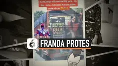 Franda kembali menjadi sorotan lantaran protes melihat gambar wajahnya muncul di bagian belakang sebuah truk. Protes pun disampaikan lewat instagram story pribadinya.